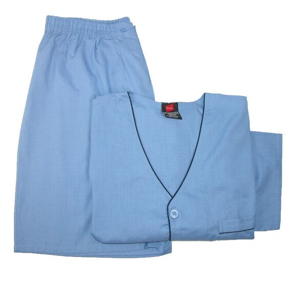 Hanes Men's Short Sleeve Short Leg Pajama Set - Picture 4 of 5